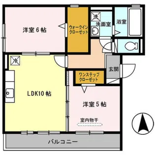 シャトル・フローラ【3階】の間取り