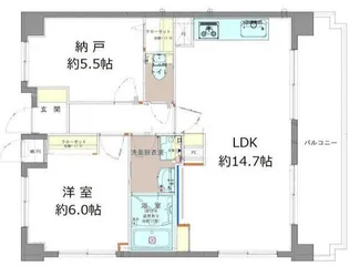 埼玉県さいたま市南区根岸1【マンション】の間取り