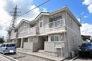 福島県本宮市仁井田字下ノ原【アパート】の外観