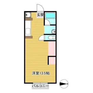 セレーネハイム第17【2階】の間取り