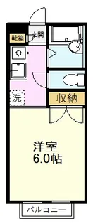 シャルマンコート【2階】の間取り