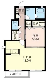 フロイデ・K【1階】の間取り