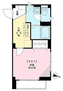 KIK大塚ヒルズ【3階】の間取り