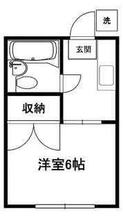 ハイツむらやま【2階】の間取り