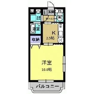 Y&Mシャトレマツモト【2階】の間取り