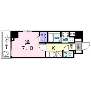 東京都台東区今戸1【マンション】の間取り