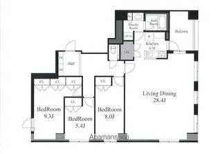 寿ビル【6階】の間取り