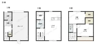 静岡県掛川市中央1【一戸建】の間取り