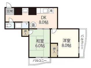 堀和ビル【3階】の間取り