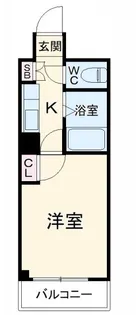 プラザ川口【3階】の間取り