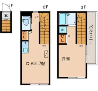 do La Tour 中野の間取り