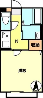 ル・コンフォール【2階】の間取り
