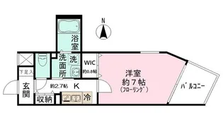 LEO FIOREGALO 印内【4階】の間取り