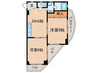 コーポ長谷川の間取り