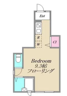 S FLAT Suginami【1階】の間取り