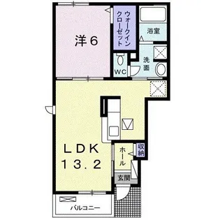コンフォート.エヌ【1階】の間取り