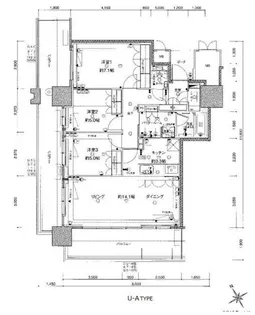 MJR熊本ザ・タワー【10階】の間取り