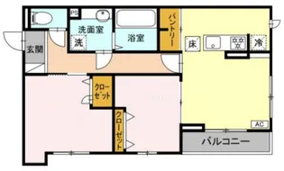 ウェルフィールド【1階】の間取り