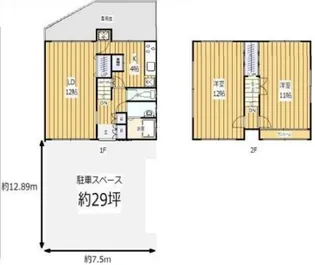 大阪府大阪市福島区大開3【一戸建】の間取り
