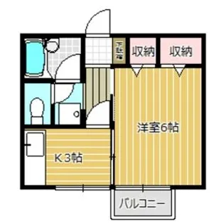 クレールヒノデ【1階】の間取り