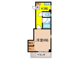 メゾン ドゥ ローゼ【2階】の間取り