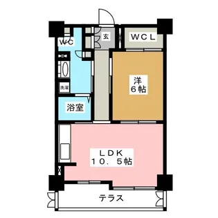 コンフォリア市谷薬王寺の間取り