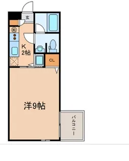 ラ・ヴィ・シャルマン【2階】の間取り