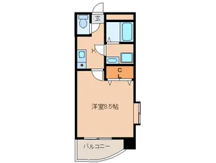 ブルー・アジュール【2階】の間取り