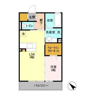 パークドオートム C【2階】の間取り