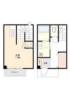 lienーA(リアン)【2階】の間取り