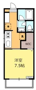 イーストイン大和【1階】の間取り