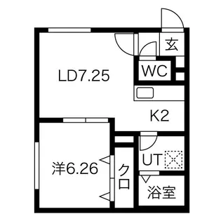 ハピネス宮の沢【2階】の間取り
