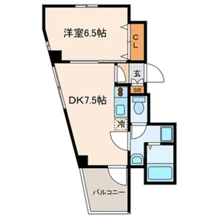 Maganda【6階】の間取り