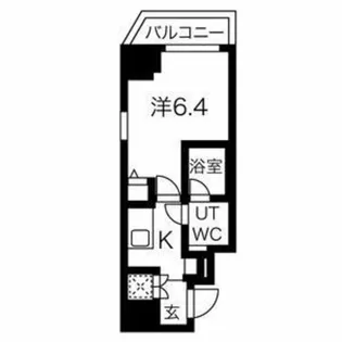 スパシエルクス横濱鶴見【4階】の間取り