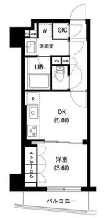 ザ・レジデンス三ノ輪II【3階】の間取り