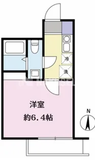 グリーンビュー都立大学【2階】の間取り