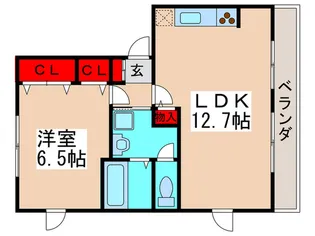 Her Majesty【1階】の間取り