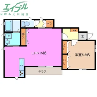 ファミーリアM【1階】の間取り