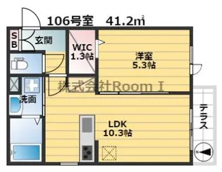Grandeur都島・旭化成ヘーベルメゾンHEBEL HAUS【1階】の間取り