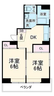 クロノス習志野台North【2階】の間取り