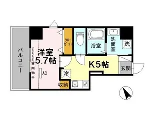 アイリス大森【3階】の間取り