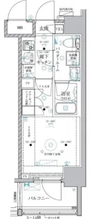 ベルグレード川崎AZ【2階】の間取り