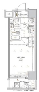 The Log日本橋【5階】の間取り