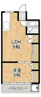 池上公園ハイツ【2階】の間取り