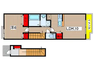 ファーストプレイス【2階】の間取り