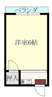 こえびす荘【2階】の間取り