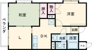 小山宮武マンション【3階】の間取り