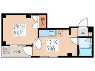 コ-ポヤマダ【3階】の間取り