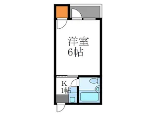 ハイツ鈴木【3階】の間取り