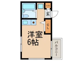 リバ-サイド大石川【2階】の間取り